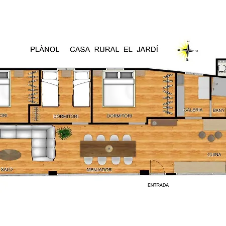 Holiday home El Jardi Con Piscina, Jardin Y Barbacoa *